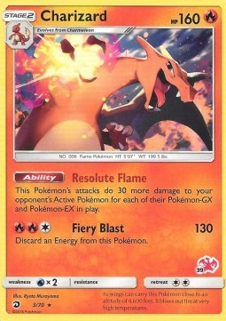 Charizard 3/70 Battle Academy 2020
