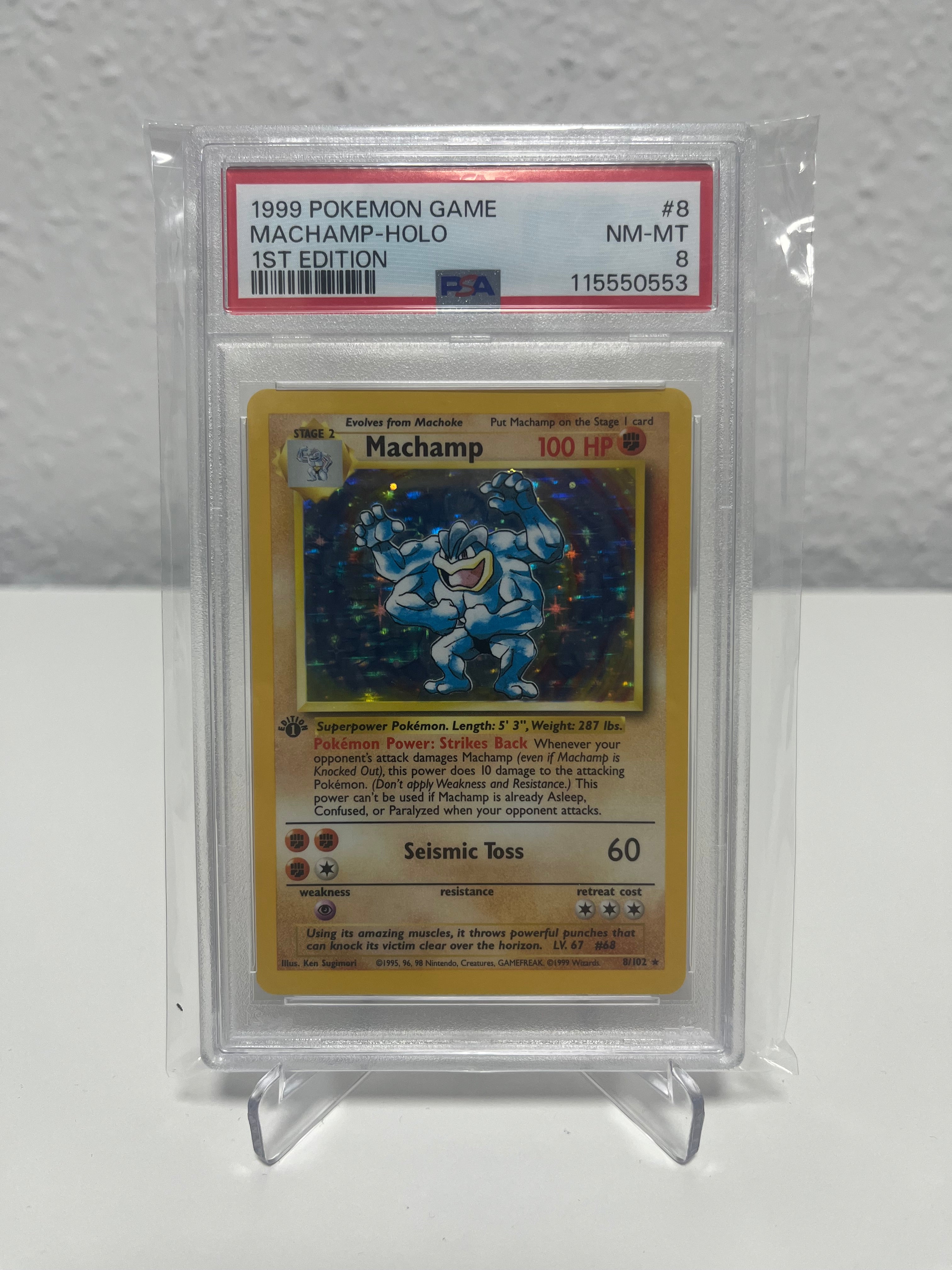 Machamp 8/102 PSA 8