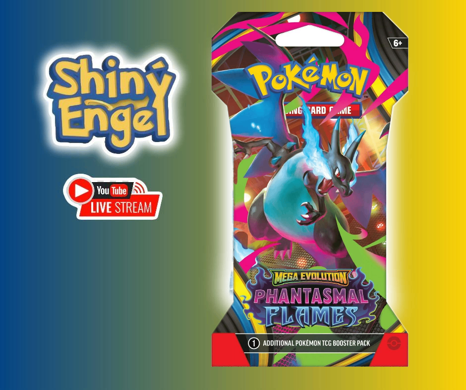 Phantasmal Flames Sleeved Booster Pack (3 for 200kr.🤩)