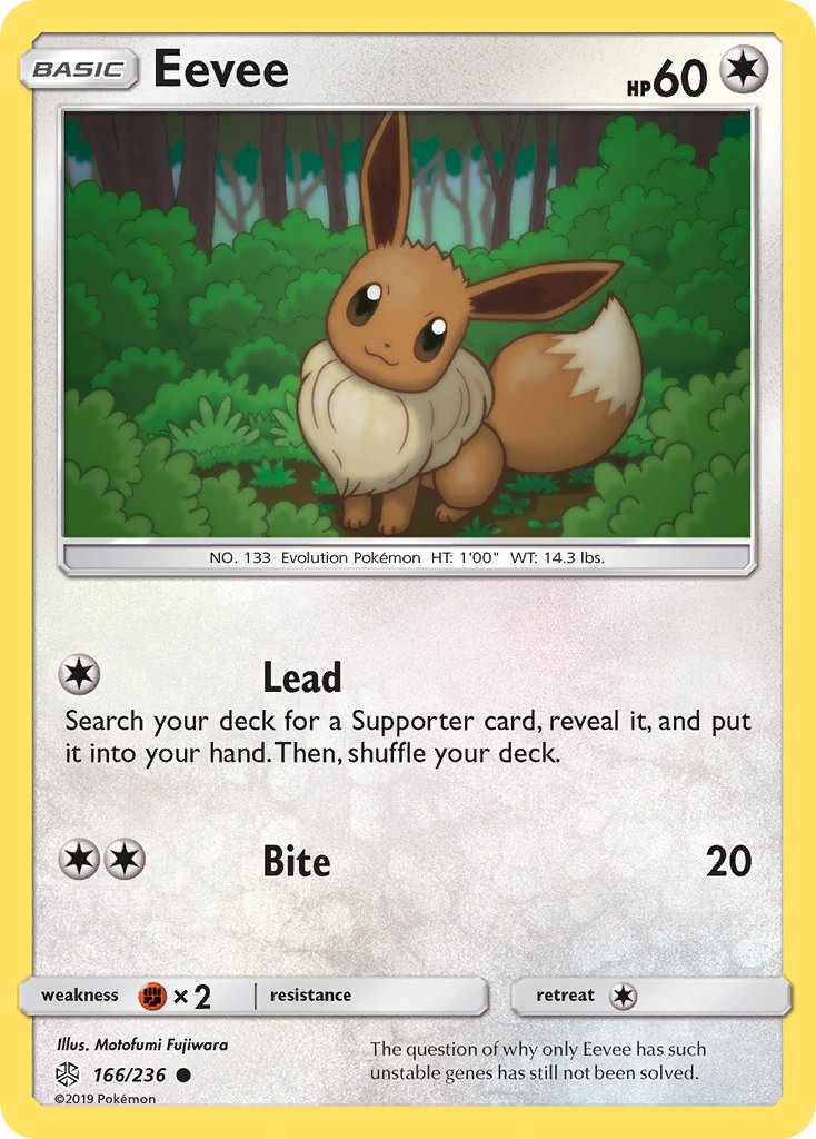 Eevee 166/236 Reverse-holo