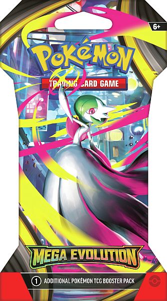 Mega Evolutions Sleeved booster pack