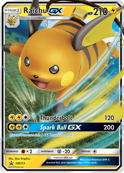 Raichu GX SM213