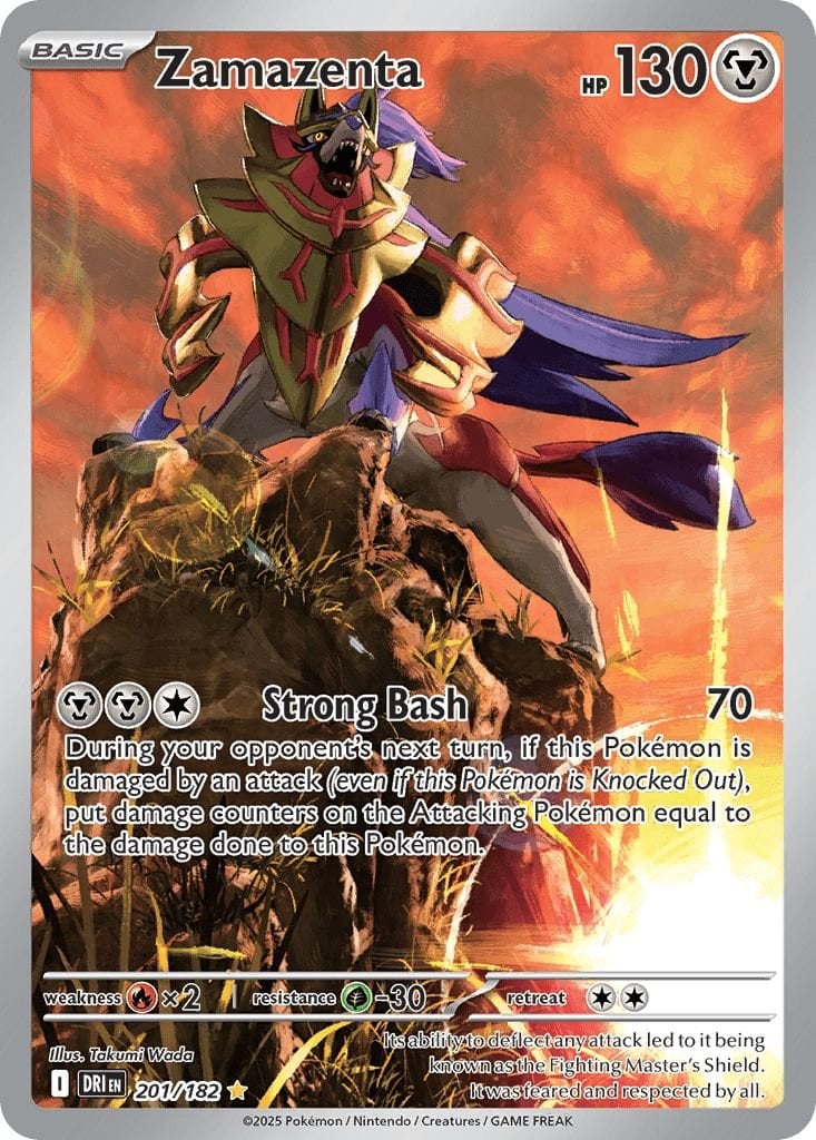 Zamazenta 201/182 Illustration Rare