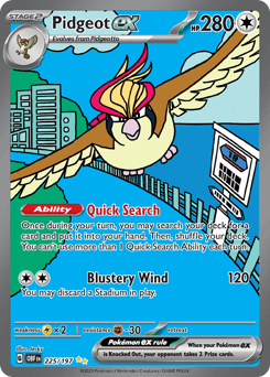 Pidgeot EX 225/197