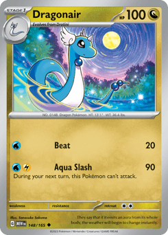 Dragonair 148/165 - 151 (Reverse-holo)