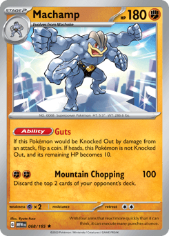 Machamp 068/165 - 151 (HOLO)