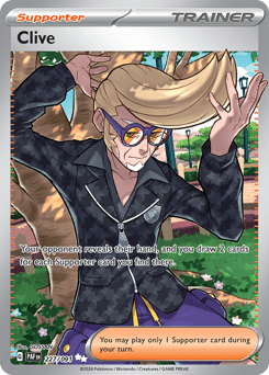 Clive 227/091 Full art Trainer