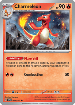 Charmeleon 008/091 Cosmos Holo