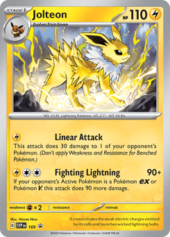 Jolteon (SVP 169) Cosmos Holo