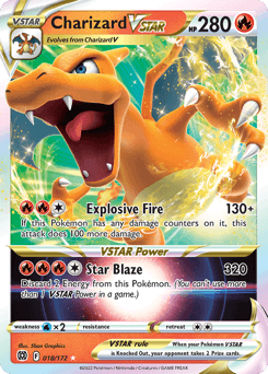charizard vstar 018/172